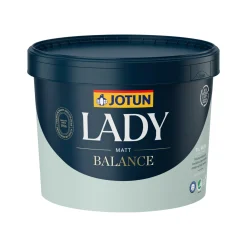 Vægmaling ^ Jotun LADY BALANCE VÆGMALING 9 L BASE A