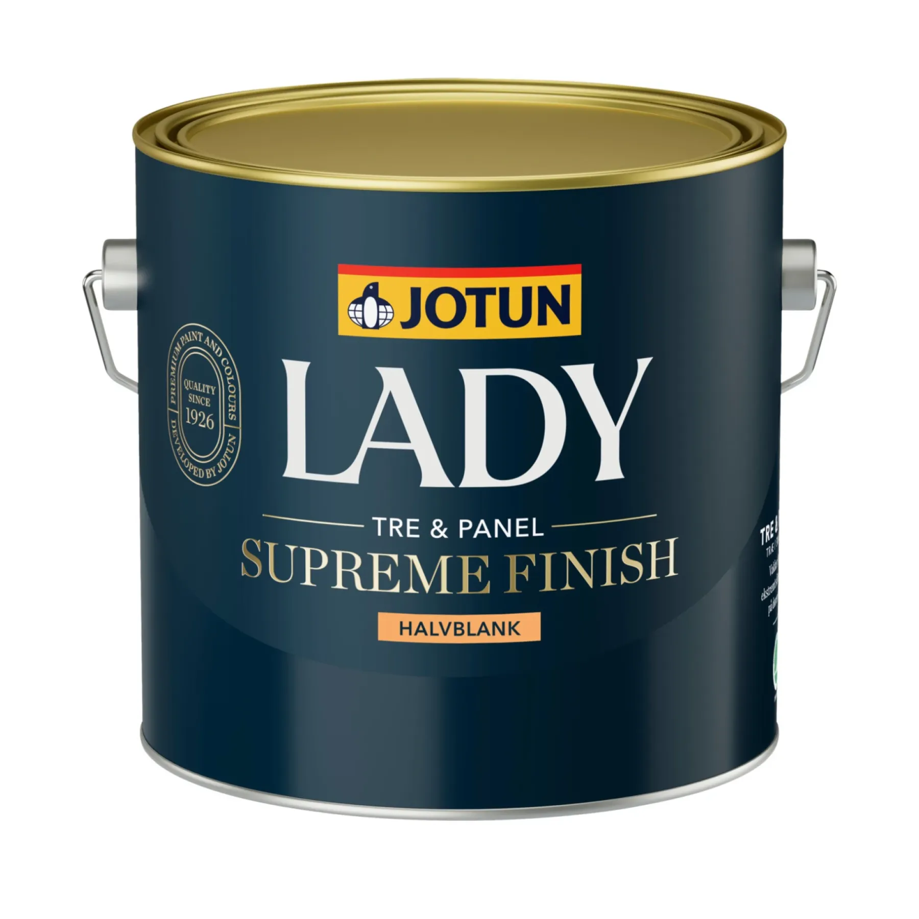LADY SUPREME FINISH 40 TRÆ- OG LISTEMALING 2,7 L HVID>Jotun Best