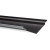 SORT ALU-PROFIL 1AS, 6" DOBBELT INKL. BLINDFALS SKOTRENDE 1 M>Jual