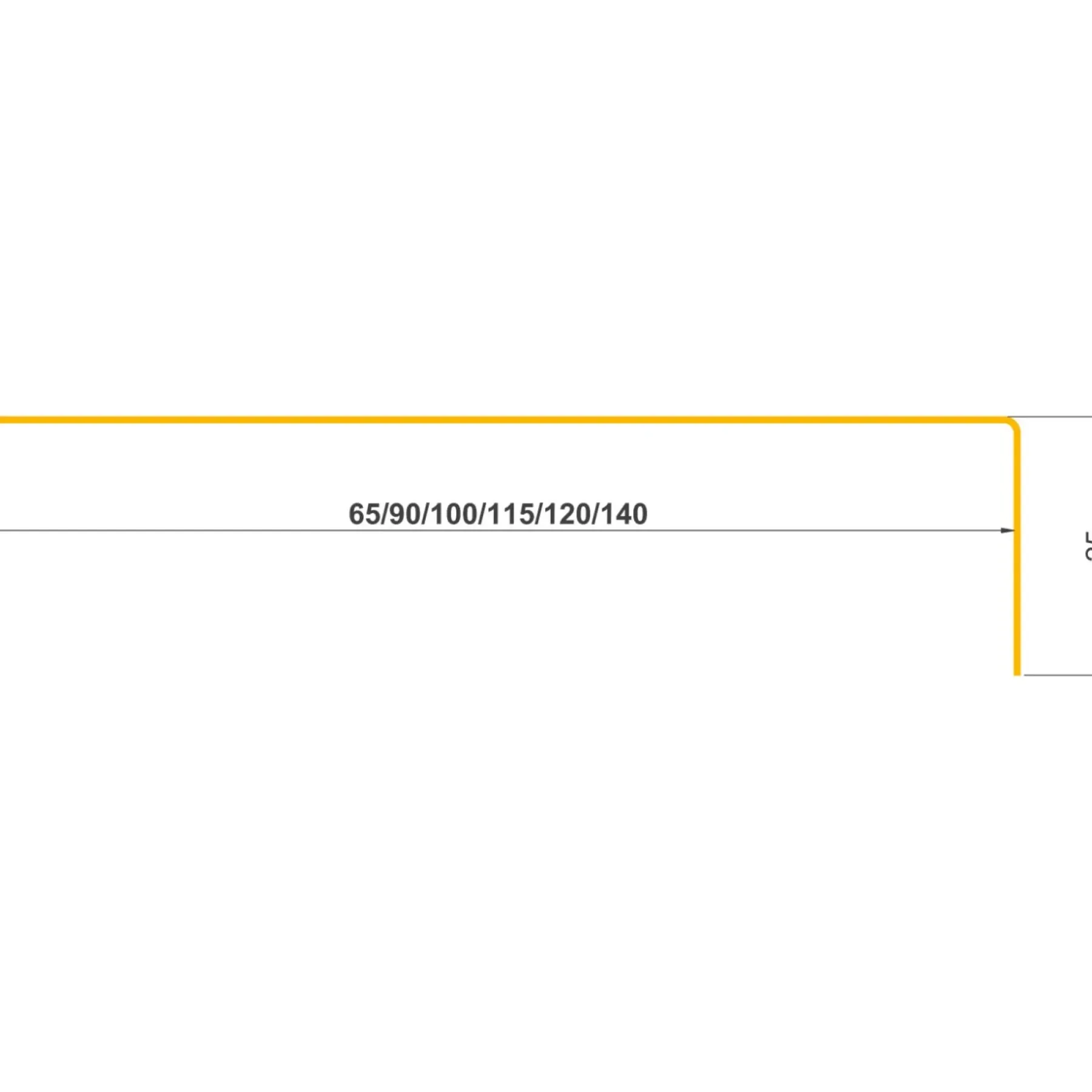Alu Profiler ^ Jual SORT ALU-PROFIL 21BS, 25 X 90 X 25 MM. LIMTRÆSPROFIL 1 M