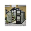 Drivhuse ^ Juliana COMPACT EKSKL. SOKKEL DRIVHUS 10 MM POLY ANTRACIT 6,6 M2