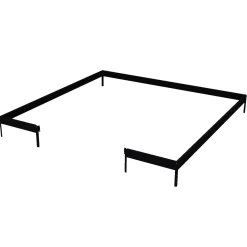 Drivhusfundamenter ^ Juliana SOKKEL SORT 8,8 M2