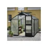 COMPACT EKSKL. SOKKEL DRIVHUS 10 MM POLY ANTRACIT 8,2 M2>Juliana Hot