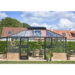 GRAND OASE MUR ORANGERI 3 MM HÆRDET GLAS HELE BANER ANTRACIT 18,8 M2>Juliana