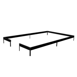 COMPACT STÅLFUNDAMENT SORT 6,6 M2>Juliana Clearance