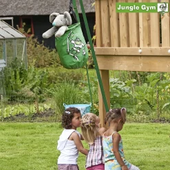 Legetårne ^ Jungle Gym BUCKET TILBYGNINGSMODUL GRØN PLASTIK