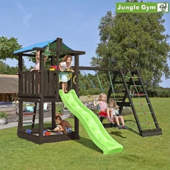 HUT LEGETÅRN SORT TRÆ>Jungle Gym New