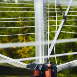 Tørrestativer ^ Juwel COMFORT 213-103 TØRRESTATIV GRÅ ALUMINIUM