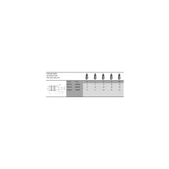 Trykluftværktøj ^ KGK 2395515 KOBLING 1/4"