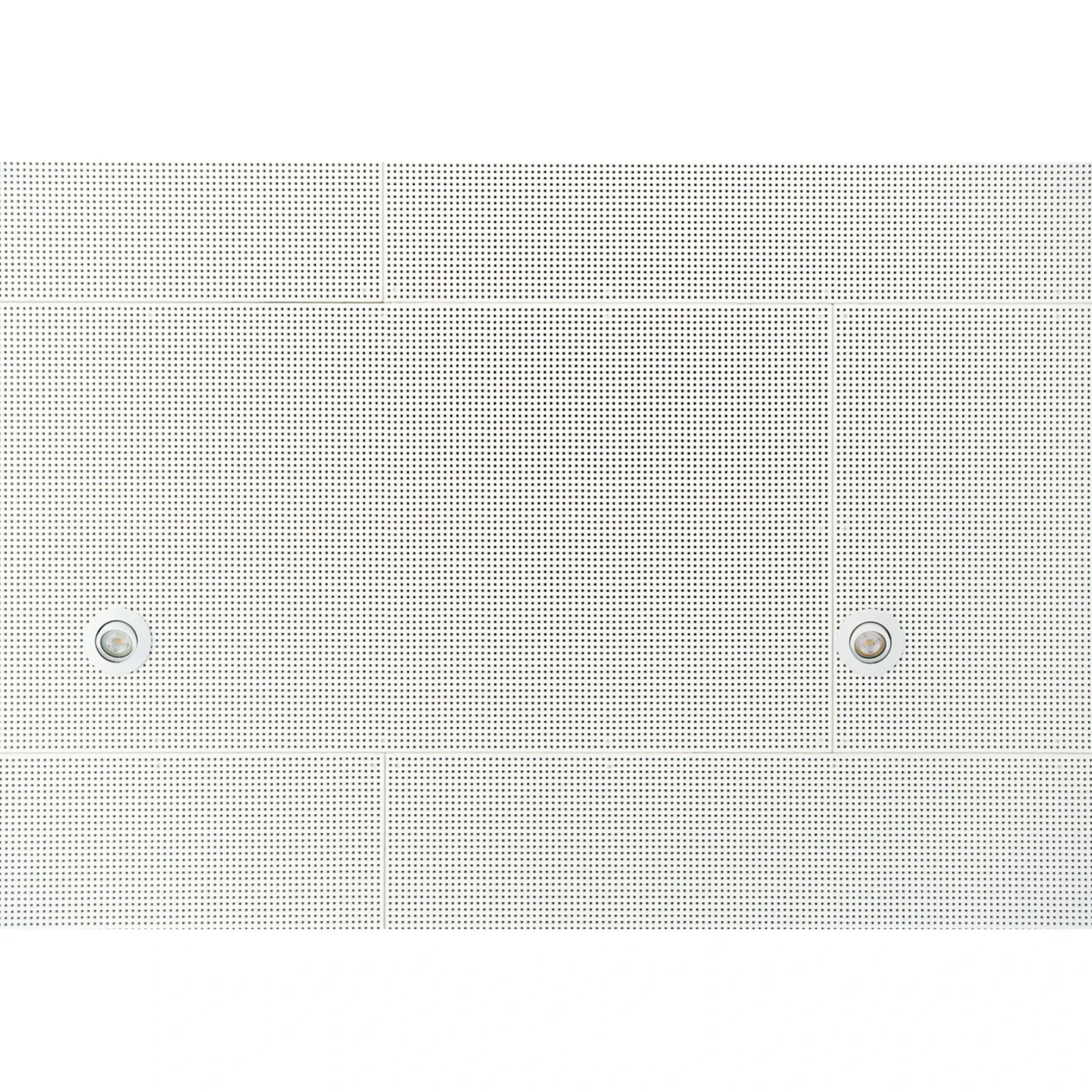 Gipsplader & Tilbehør ^ Knauf DANOLOFT PERF U3 AKUSTIKLOFT 13 X 600 X 1200 MM