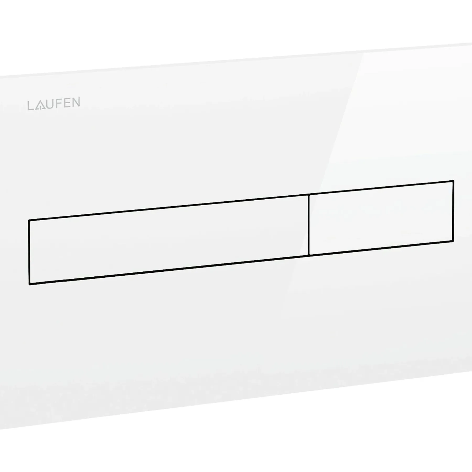 AW1 BETJENINGSPLADE HVID>Laufen New