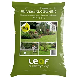 Gødning & Kalk ^ Leaf UNIVERSALGØDNING 7 KG