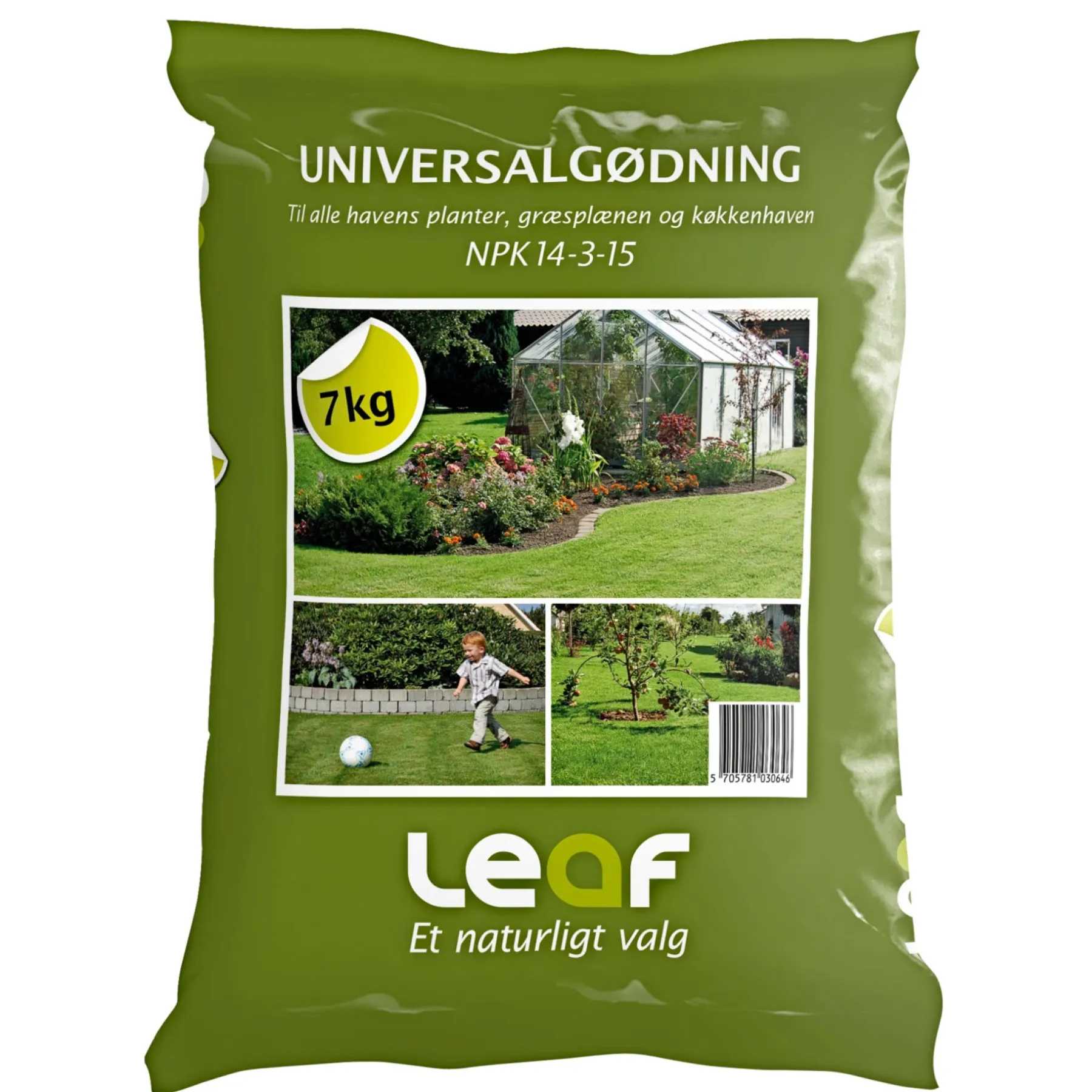 Gødning & Kalk ^ Leaf UNIVERSALGØDNING 7 KG