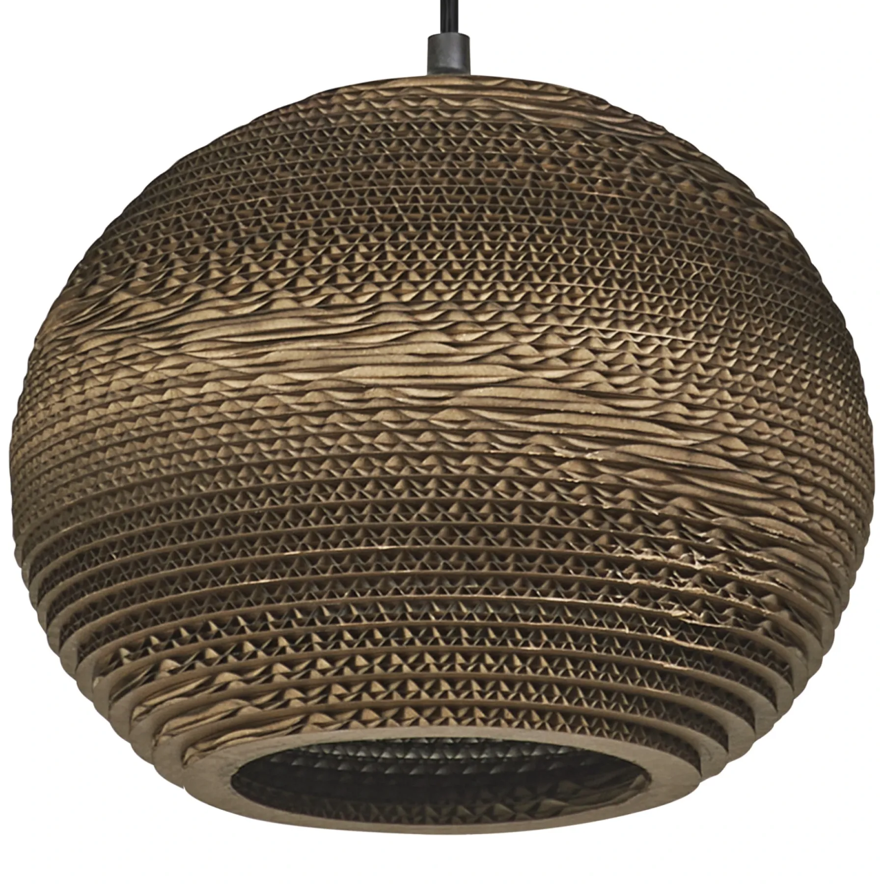 Pendel Lampe ^ LEDVANCE DECOR CARDBOARD PENDEL BRUN 27,2 CM