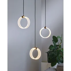 Pendel Lampe ^ LEDVANCE DECOR CIRCLE PENDEL SORT 22,2 CM