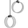 Pendel Lampe ^ LEDVANCE DECOR CIRCLE PENDEL SORT 22,7 CM