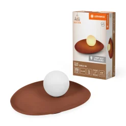 Bordlamper ^ LEDVANCE DECOR CLAY BORDLAMPE BRUN 50,3 CM