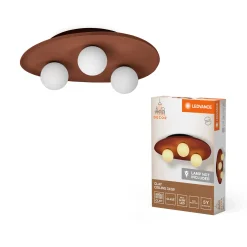 Pendel Lampe ^ LEDVANCE DECOR CLAY LOFTLAMPE BRUN 45,2 CM