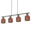 Pendel Lampe ^ LEDVANCE DECOR CLAY PENDEL BRUN 23,6 CM
