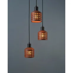 Pendel Lampe ^ LEDVANCE DECOR CLAY PENDEL BRUN 32,8 CM