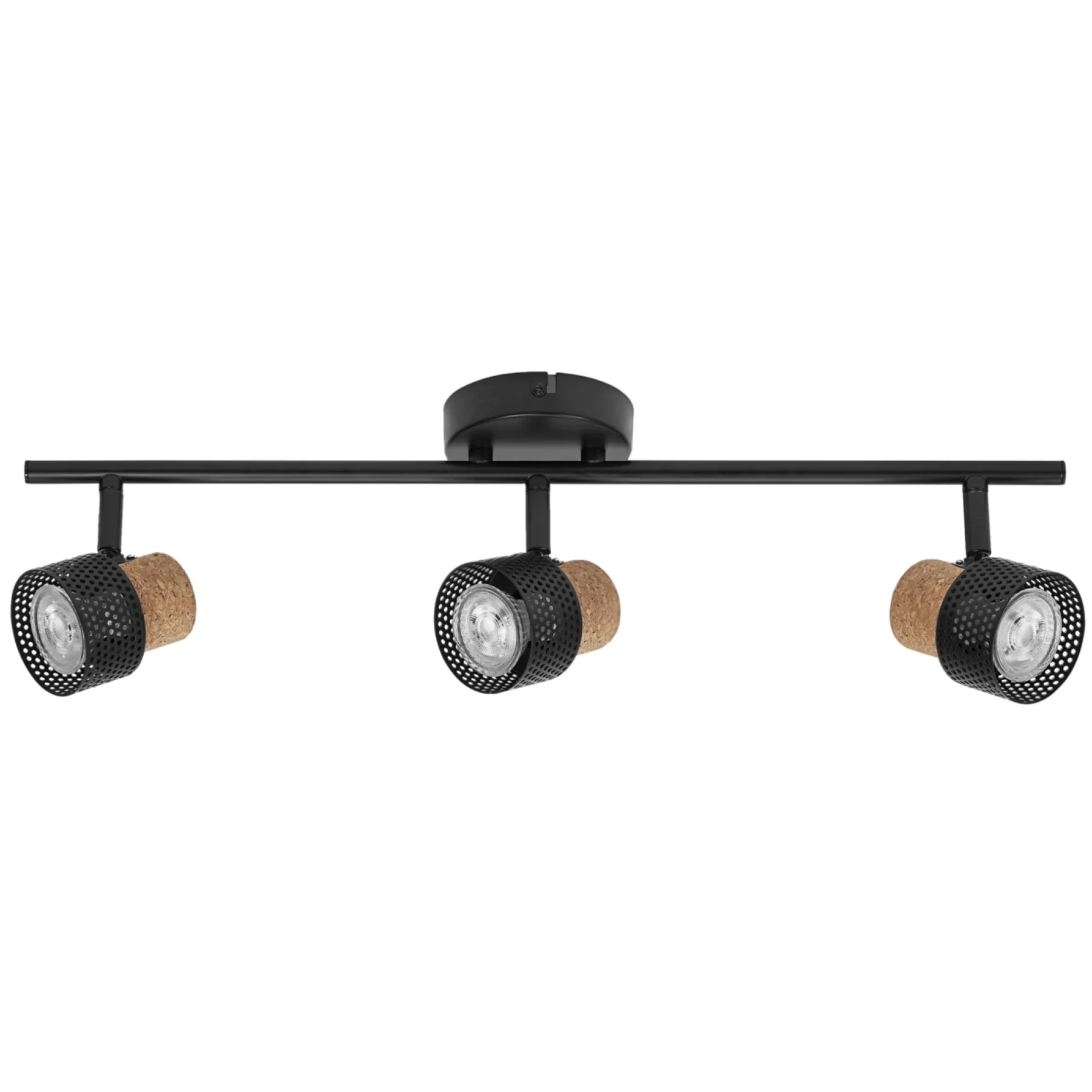 Spotlights ^ LEDVANCE DECOR CORK SPOTLAMPE SORT GU10 10,2W