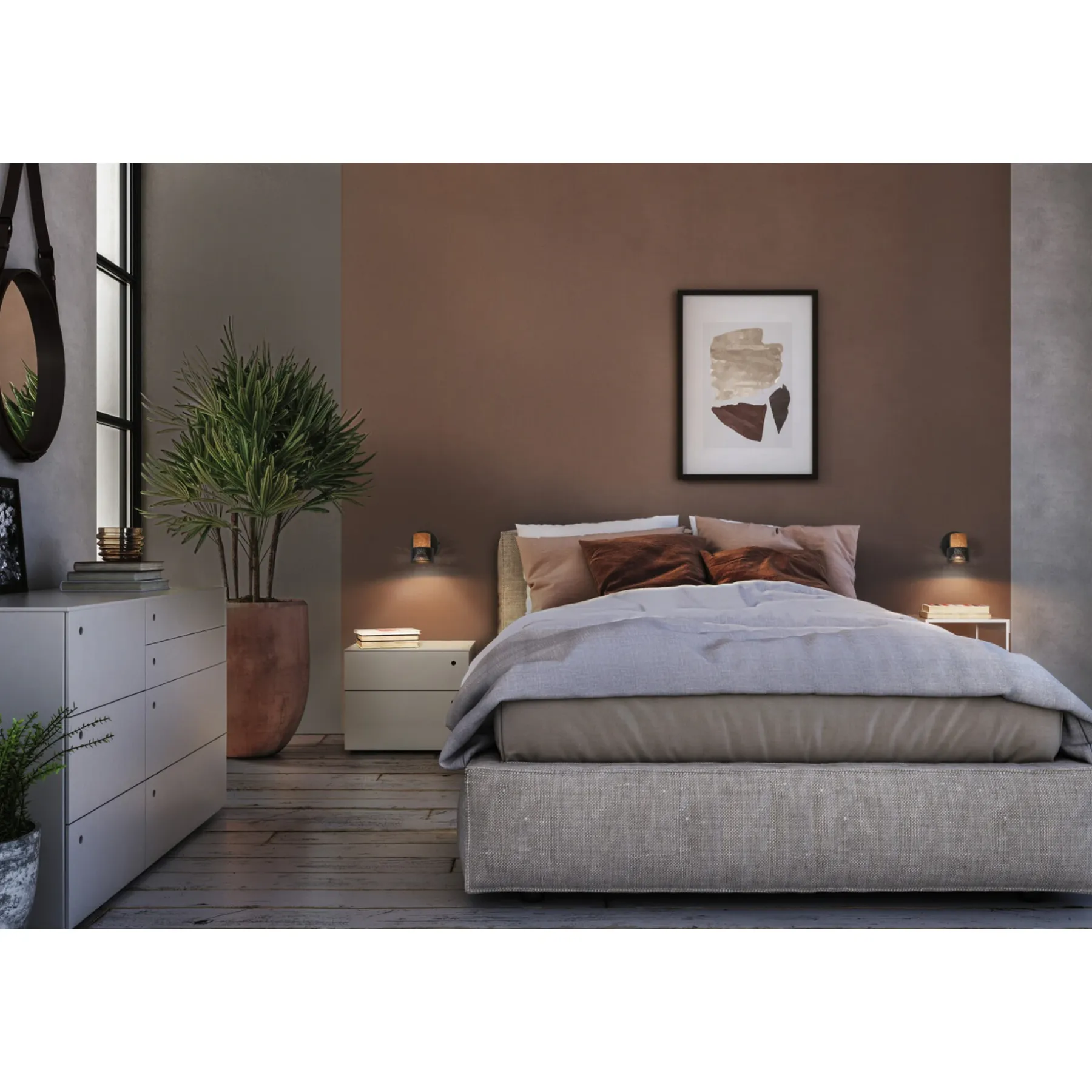 Spotlights ^ LEDVANCE DECOR CORK SPOTLAMPE SORT GU10 3,4W