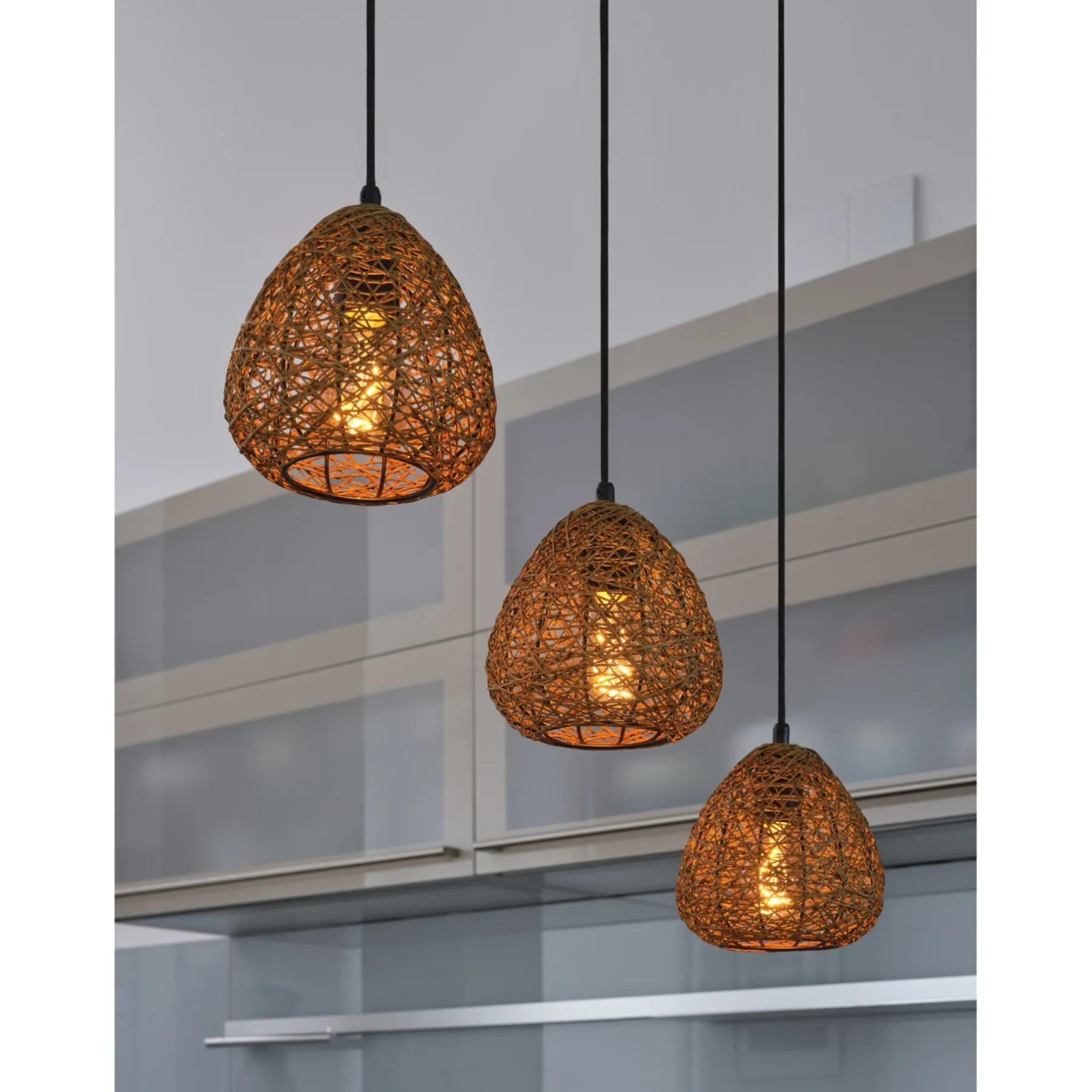 Pendel Lampe ^ LEDVANCE DECOR DROP PENDEL BEIGE 20,2 CM