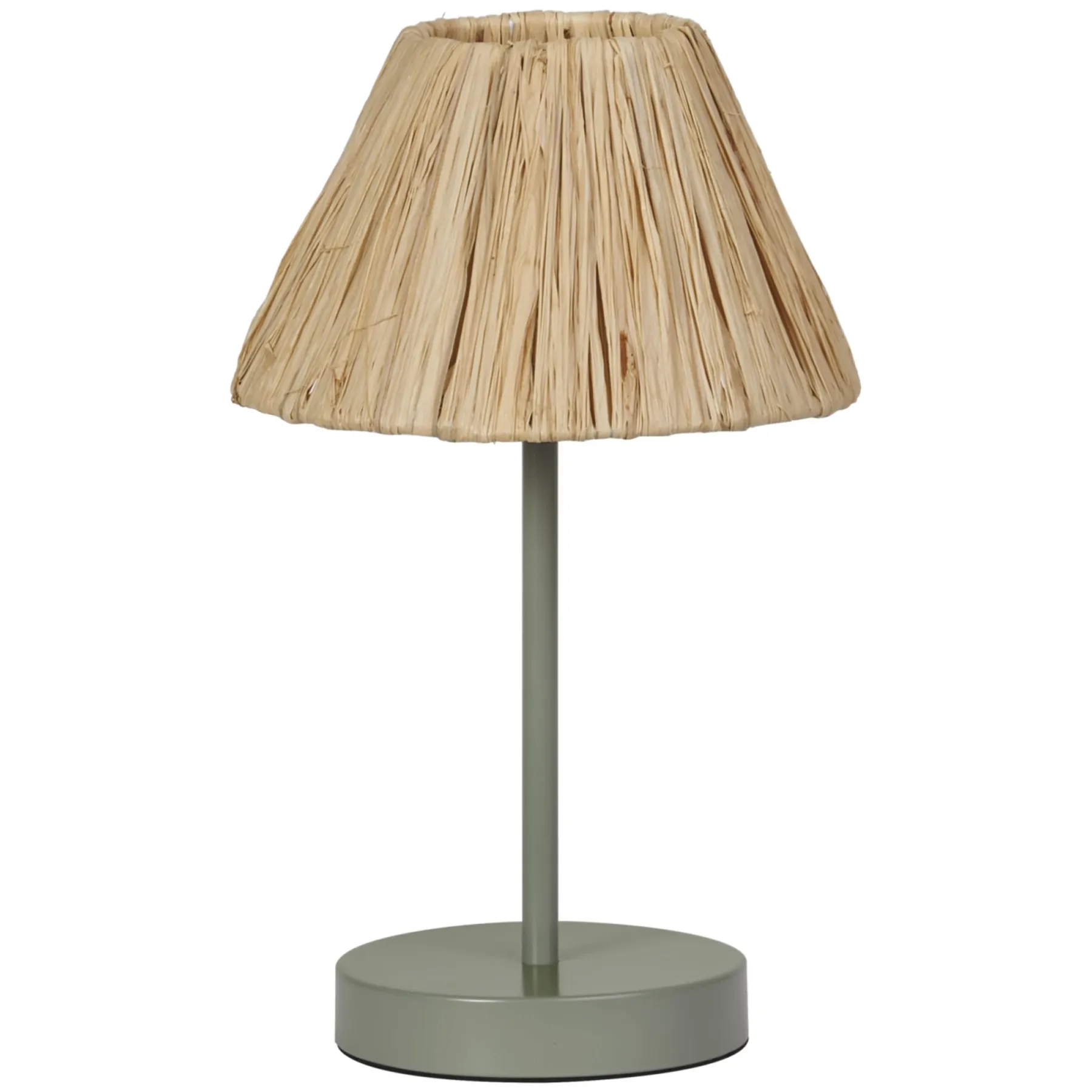 Gulvlamper ^ LEDVANCE DECOR RAFFIA GULVLAMPE BRUN/GRØN 28,3 CM