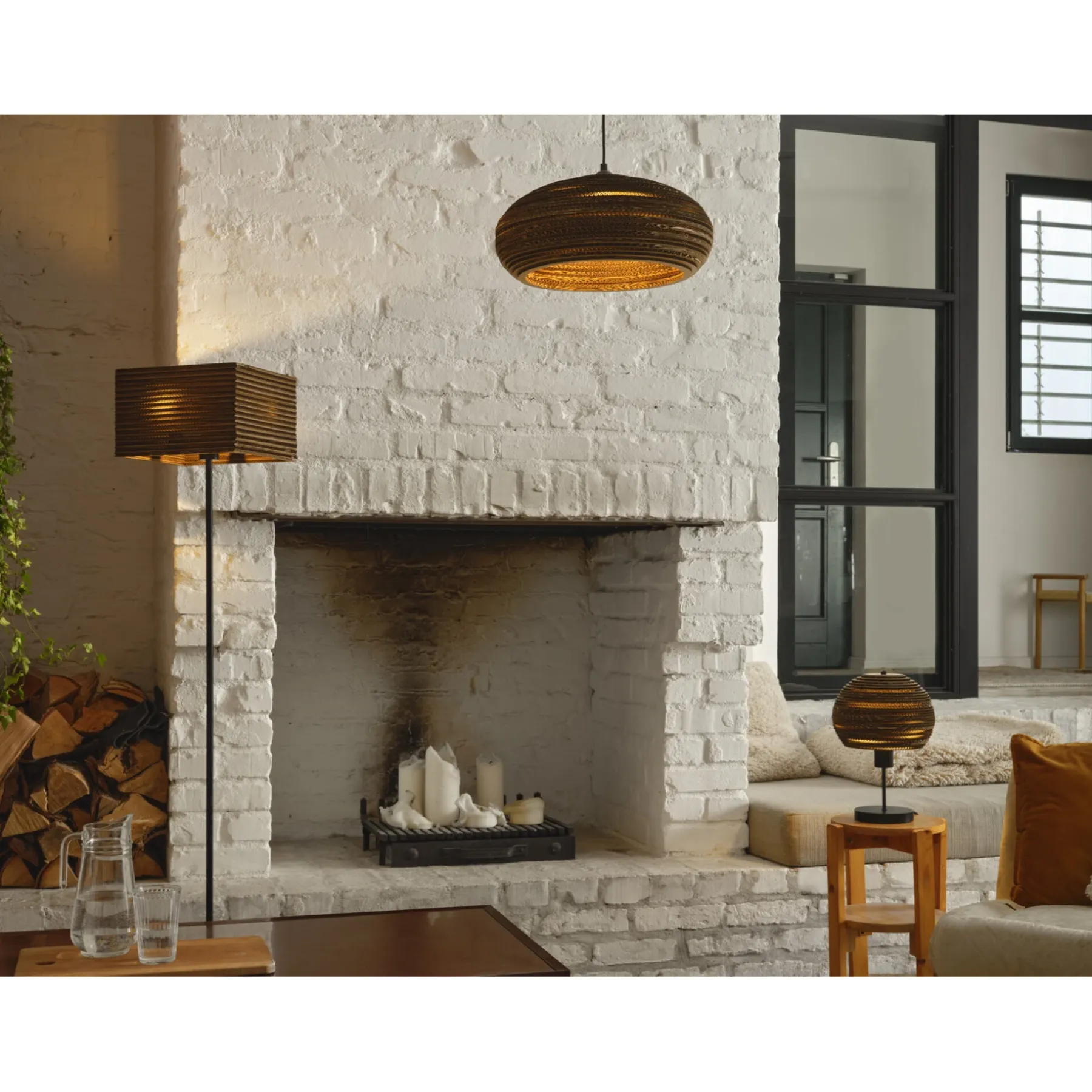 DECOR CARDBOARD BORDLAMPE BRUN 24,3 CM>LEDVANCE Outlet