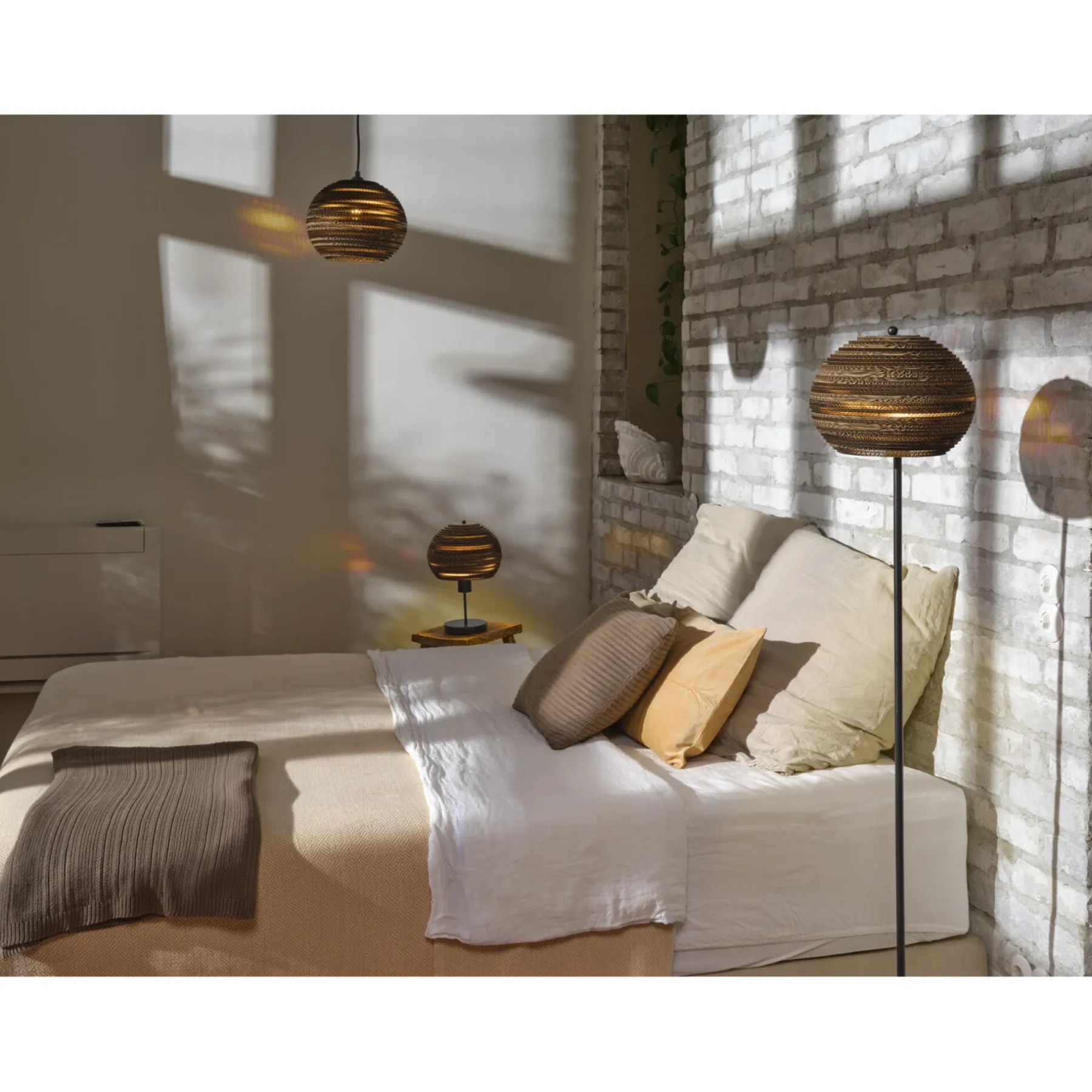DECOR CARDBOARD BORDLAMPE BRUN 24,3 CM>LEDVANCE Outlet