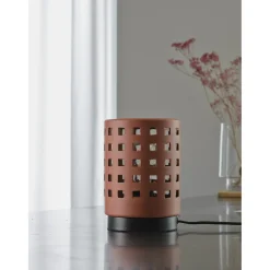DECOR CLAY BORDLAMPE BRUN 28,3 CM>LEDVANCE