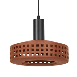 DECOR CLAY PENDEL BRUN 30,2 CM>LEDVANCE