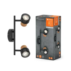 DECOR CORK SPOTLAMPE SORT GU10 6,8W>LEDVANCE Outlet