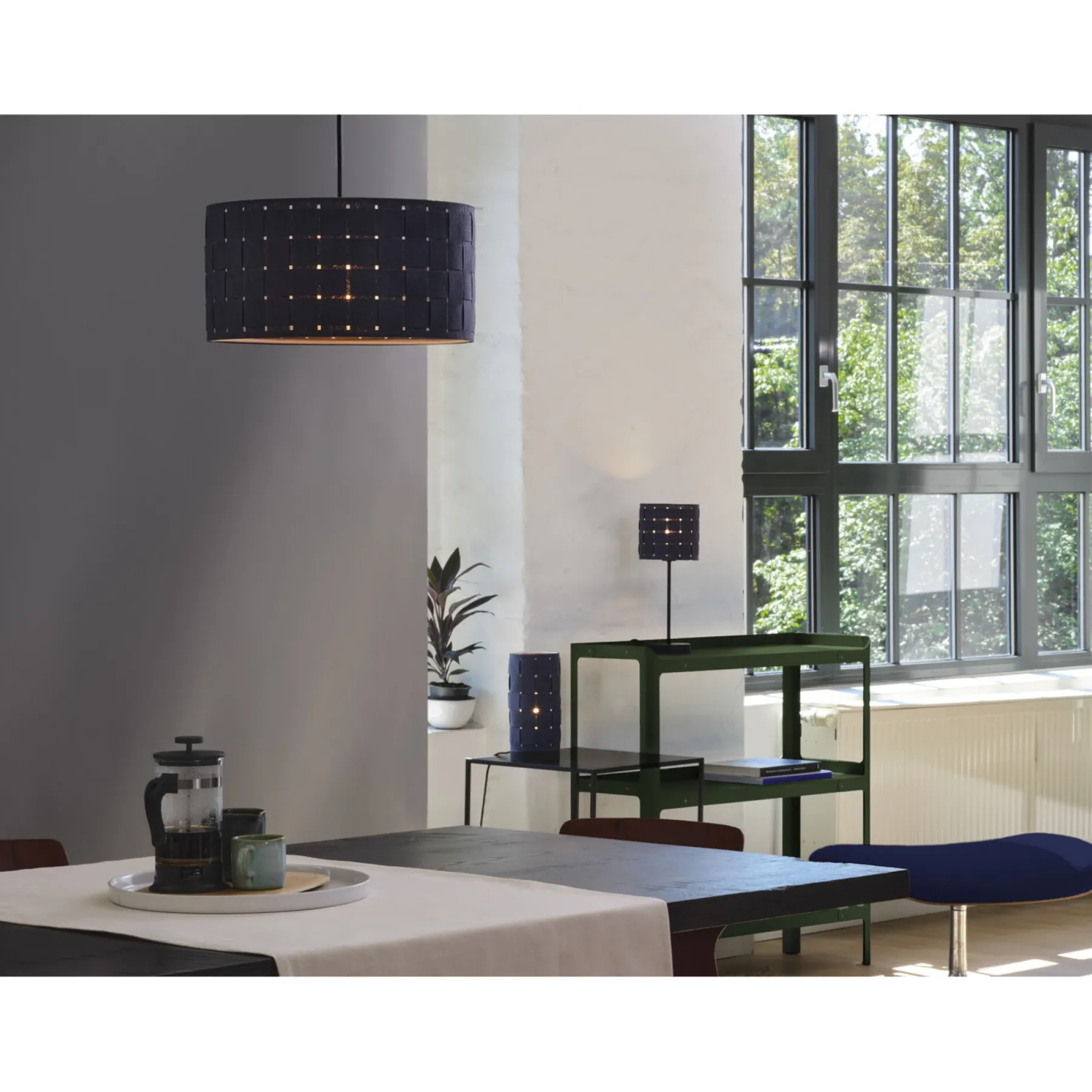 DECOR FELT BORDLAMPE MØRK GRÅ 33,3 CM>LEDVANCE New
