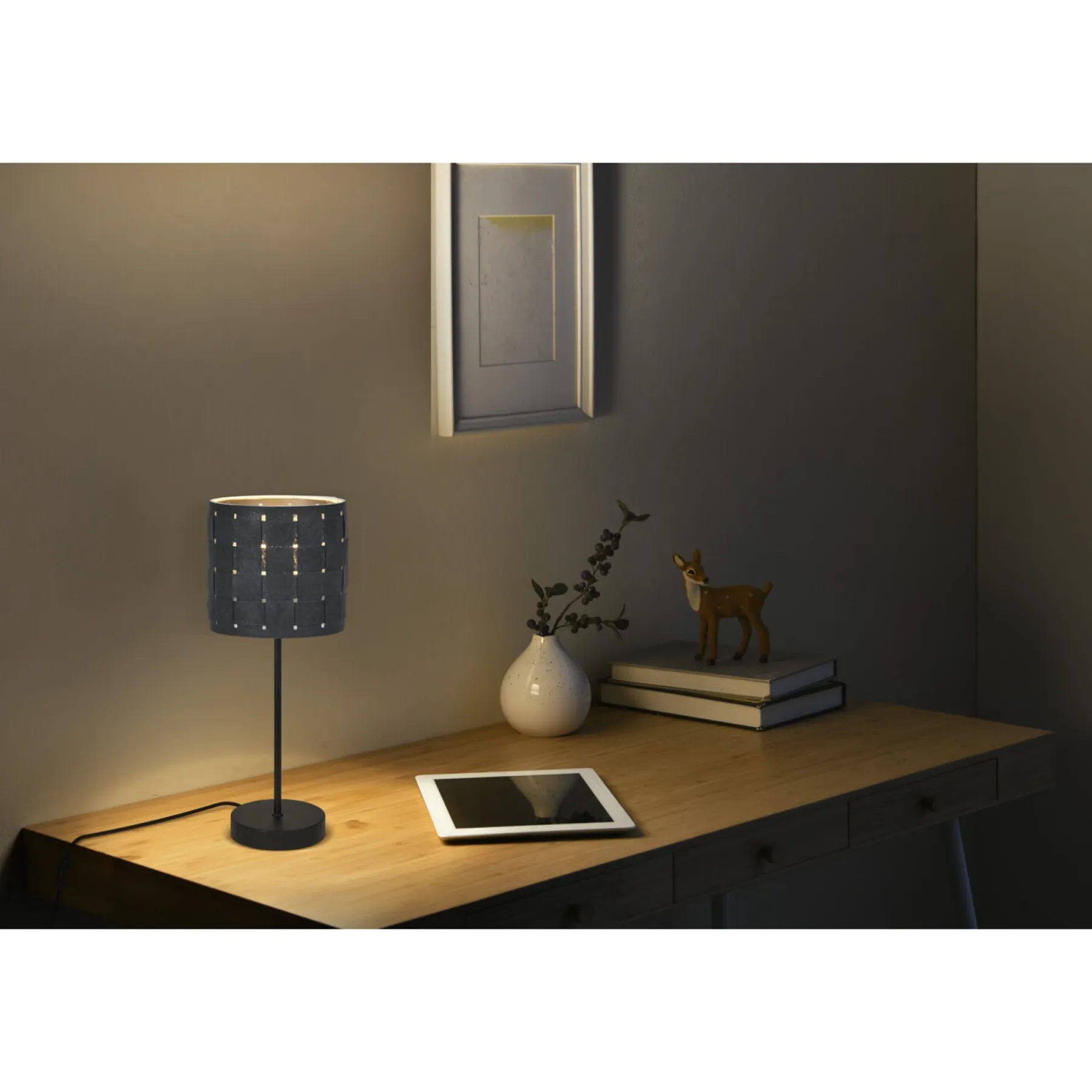 DECOR FELT BORDLAMPE MØRK GRÅ 33,3 CM>LEDVANCE New
