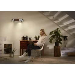 DECOR MERCURY SPOTLAMPE TRÆ/HVID GU10 10,2W>LEDVANCE Clearance