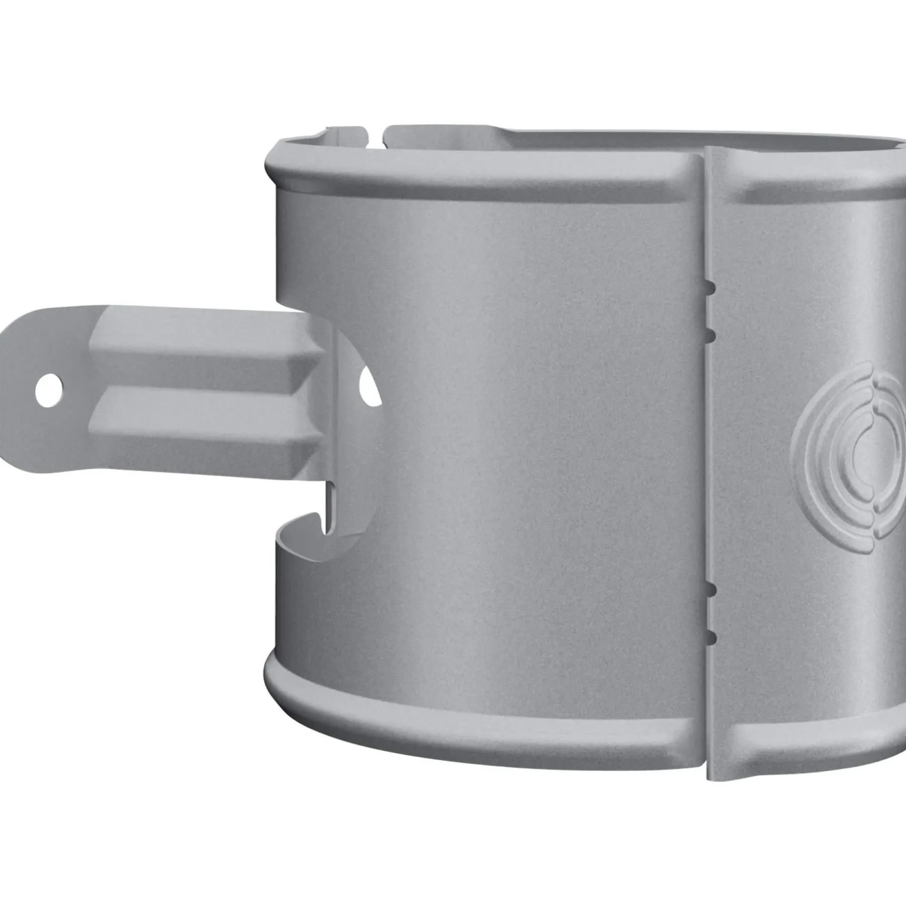Tagrender ^ Lindab RAINLINE F/SKRUE & STIFT RØRHOLDER STÅL MET. 045