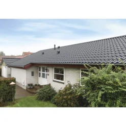 Tagplader Stål ^ Lindab TOPLINE 40 TAGPLADE SORT POLYESTER