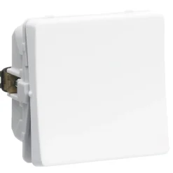 Stikkontakter & Afbrydere ^ LK Fuga 1 MODUL ENKELT KRYDSNING AFBRYDER HVID