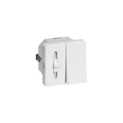 Stikkontakter & Afbrydere ^ LK Fuga 1 MODUL, KORRESP. SKYDE LYSDÆMPER HVID