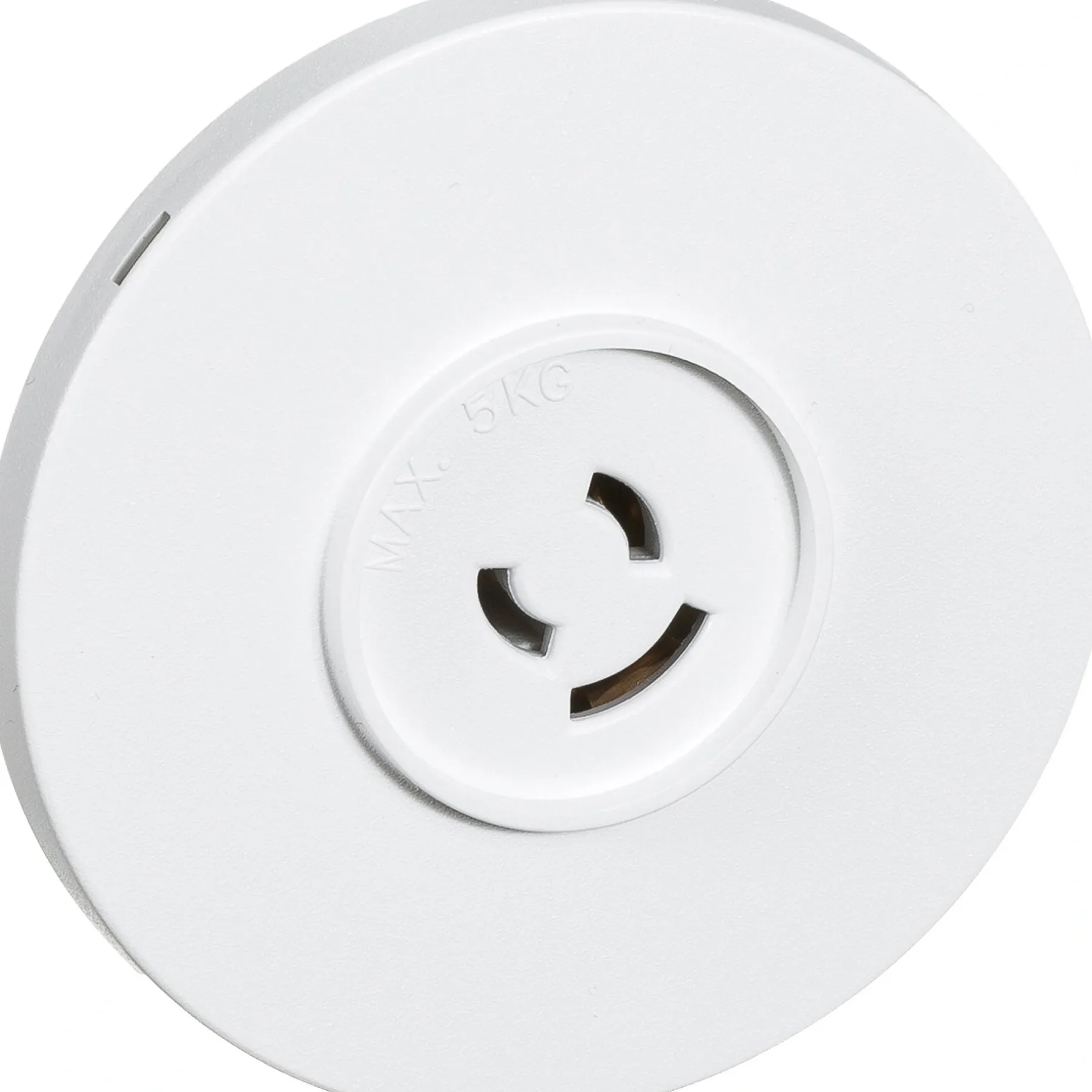 Tilbehør Lamper ^ LK Fuga Ø80MM LAMPESTIKDÆKSEL HVID