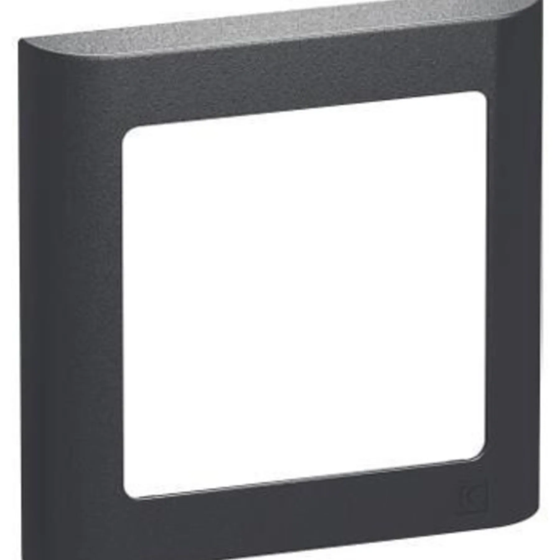 Stikdåser & Stikkontaktrammer ^ LK Fuga SOFT 63 RAMME INKL. TEKNISK RAMME KOKSGRÅ 1 MODUL
