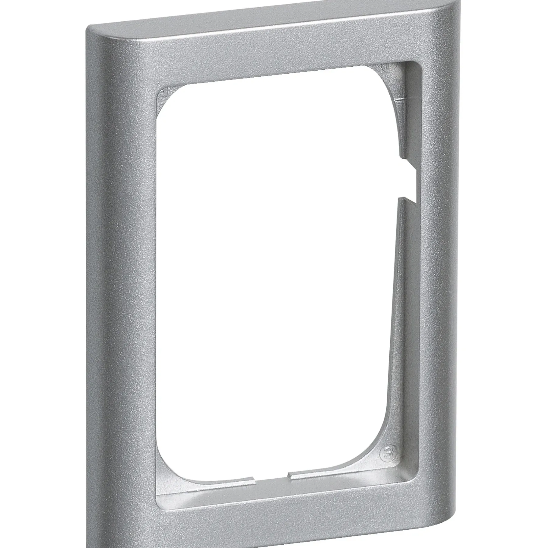 Stikdåser & Stikkontaktrammer ^ LK Fuga SOFTLINE 63 RAMME STÅLGRÅ 1 1/2 MODUL