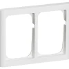 SOFTLINE 63 RAMME HVID 2 X 1 1/2 MODUL>LK Fuga Clearance