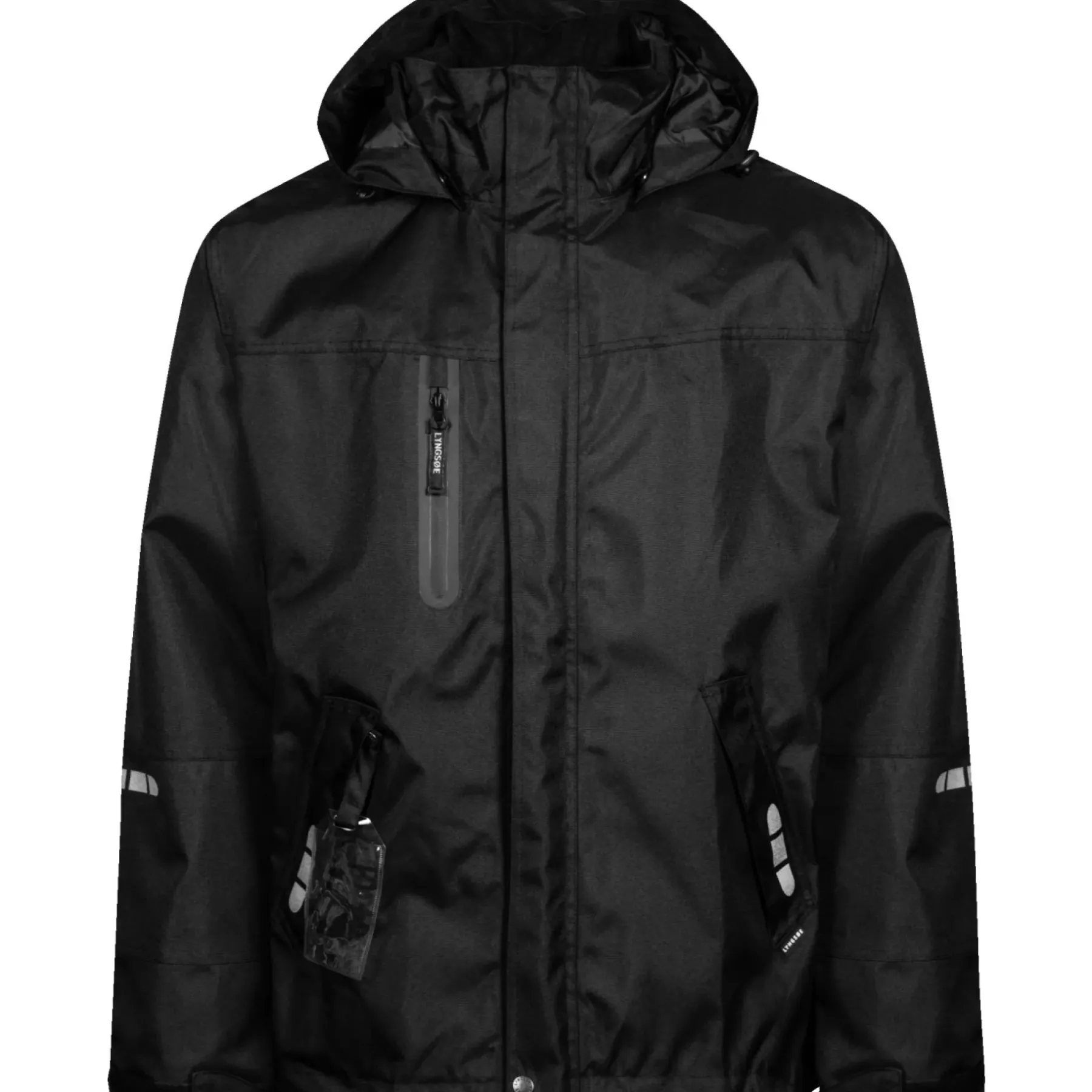 LYNGSØE FOX 7057-07 REGNJAKKE 4XL SORT>Lyngsøe New