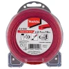 Tilbehør Havemaskiner ^ Makita FOUR-LEAF E-01828 RØD TRIMMERTRÅD