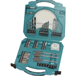 Tilbehør Elværktøj ^ Makita D-47145 BOR-/BITSSÆT 71 STK