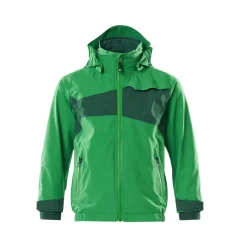 Arbejdstøj Til Børn ^ Mascot ACCELERATE 18901 BØRNE-SOFTSHELL JAKKE 164 GRÆSGRØN/GRØN