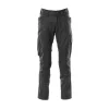 Arbejdsbukser ^ Mascot ACCELERATE 18379 BUKS MED KNÆLOMMER 82C45 SORT