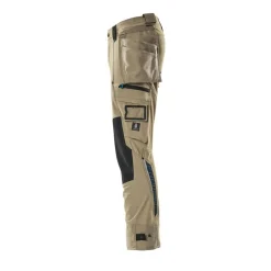 ADVANCED 17031 BUKS MED KNÆ- OG HÆNGELOMMER 82C58 LYS KHAKI>Mascot Outlet